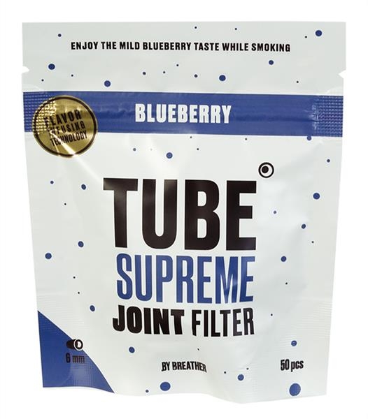 Tube Supreme Joint Filter - Blueberry - 6mm - 50 Stück