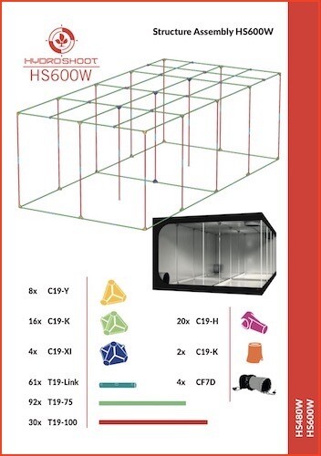 Hydro Shoot 600w